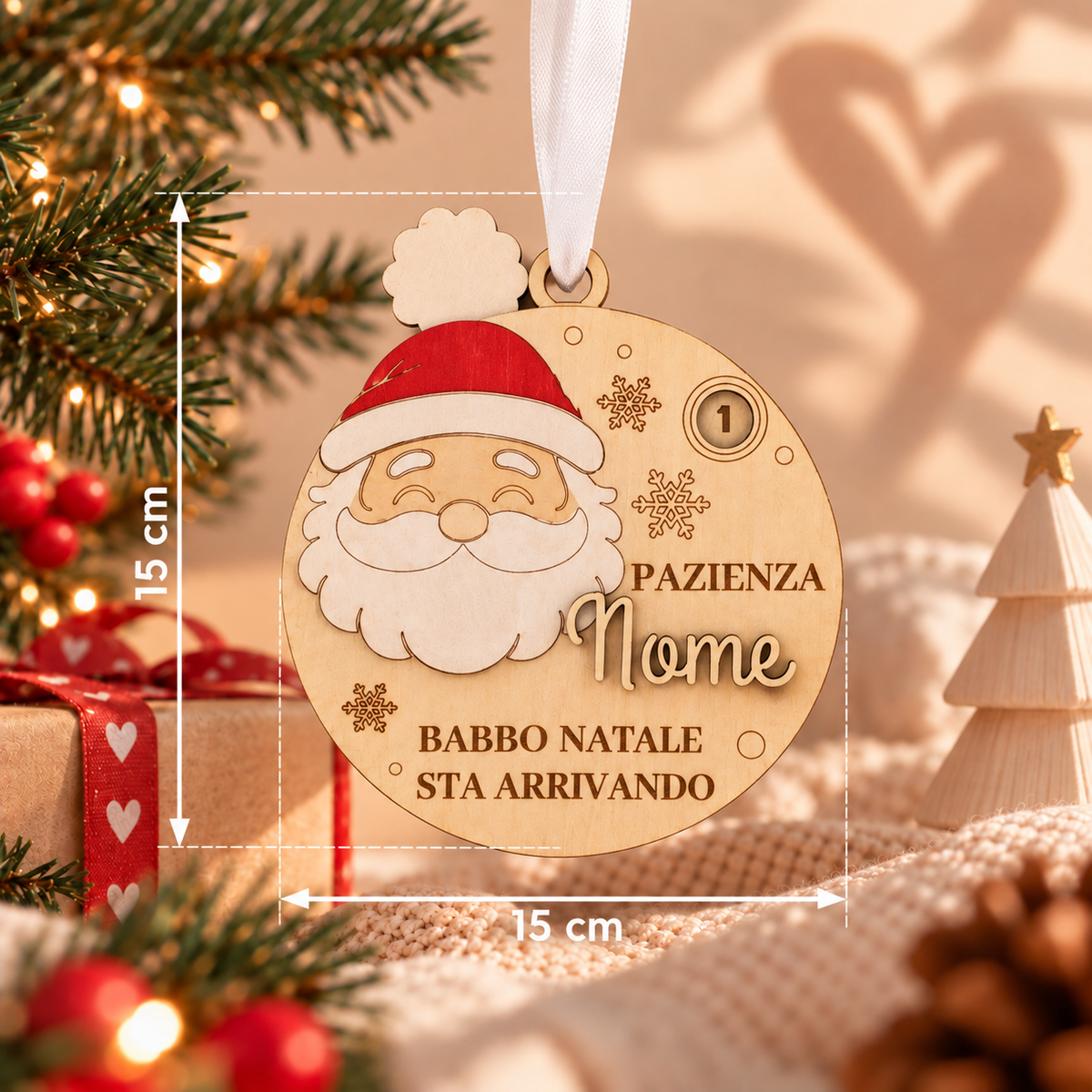 Countdown Babbo Pom Pom