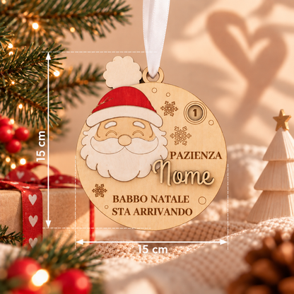 Countdown Babbo Pom Pom