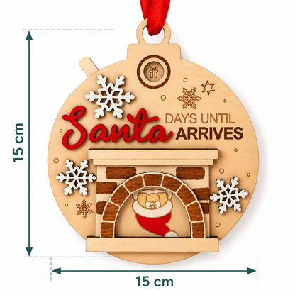 Countdown Babbo nel camino